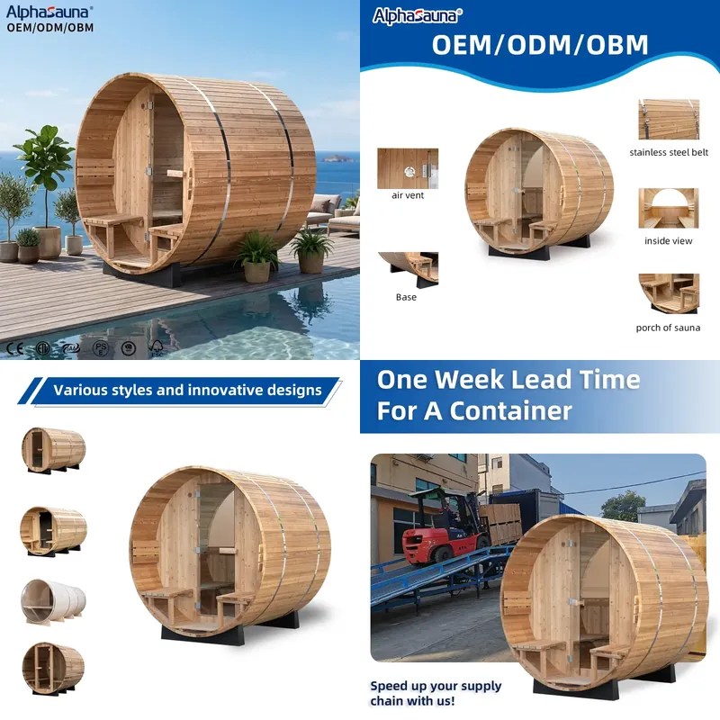 Home Spa Wellness - 【CHIMU HOME】1 Person Solid Wood Barrel