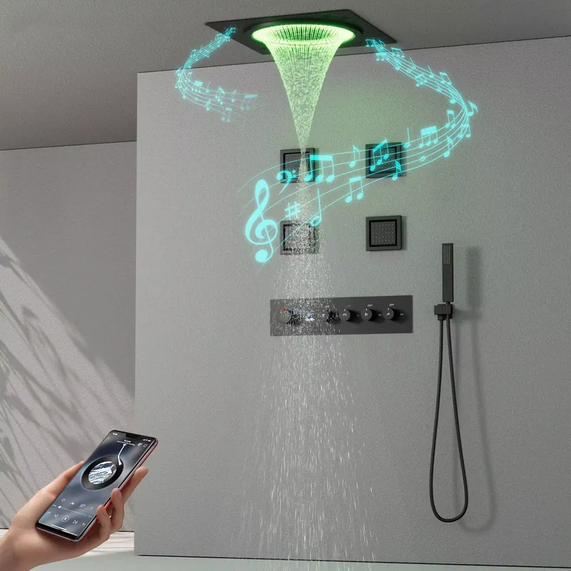Smart LED Shower Set Bathroom  - Spa & Wellness Hotel Olympia Mariánské Lázně 评论和价格