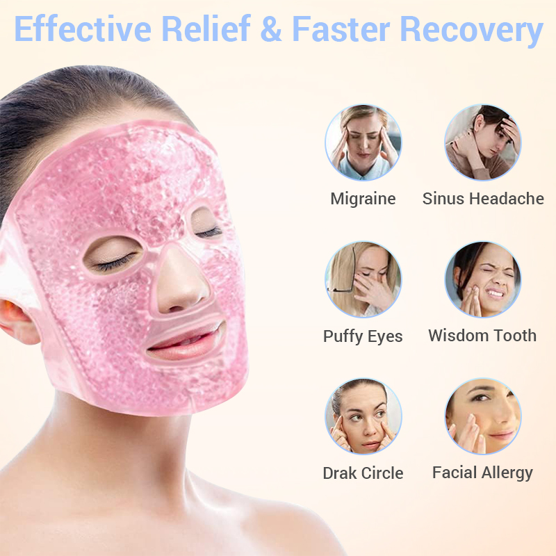 Ice Mask Cold Face Eye Mask Ic - Eye Mask Heated 评论和价格