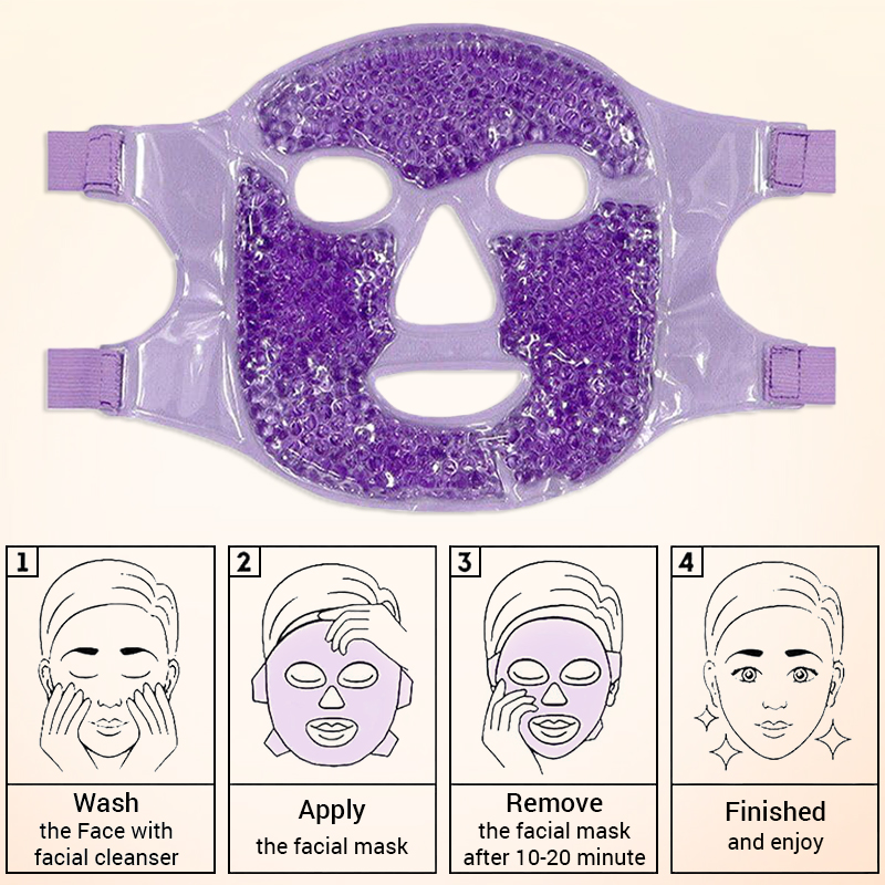 Ice Mask Cold Face Eye Mask Ic - Eye Mask Heated 评论和价格