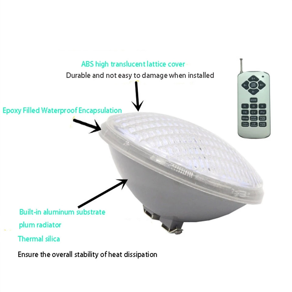 45W 25W PAR56 RGB LED Swimming - Xy Spa & Wellness George Town Photos 评论和价格