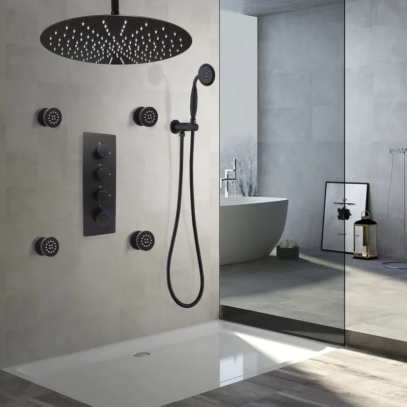 4-Piece Matte Black Ceramic Ad - Spa & Wellness Hotel Olympia Mariánské Lázně 评论和价格
