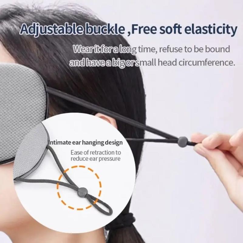 (.) Ice Silk Eye Mask Adjustab - Eye Mask Heated 评论和价格