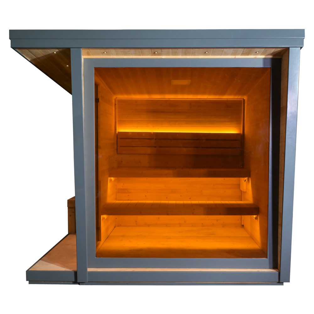 Custom Made Gray Outdoor Moder - Home Spa Wellness 评论和价格